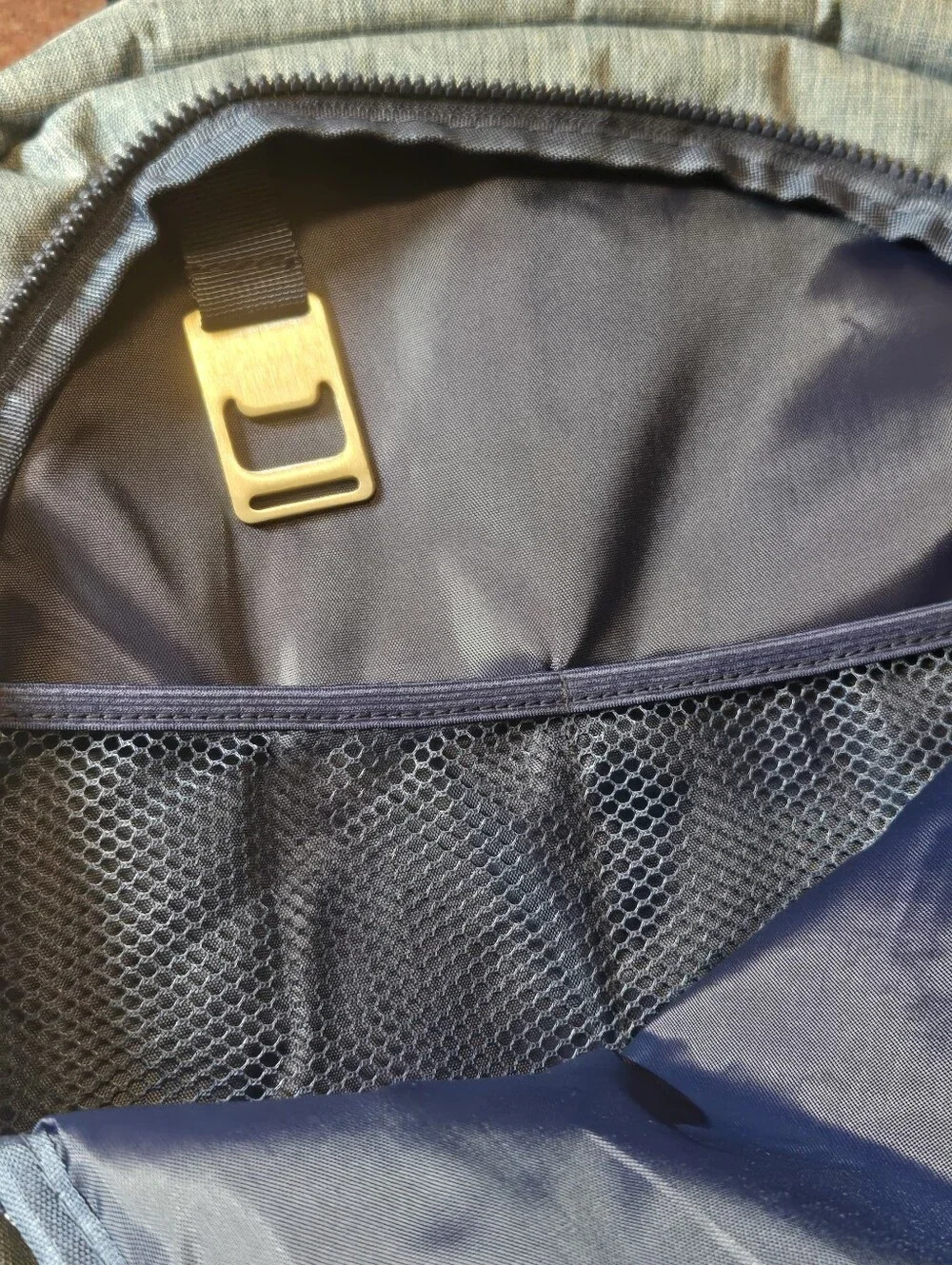 New! Belle Russo Insulated Backpack 18.75in Lught Blue Bottle Opener
